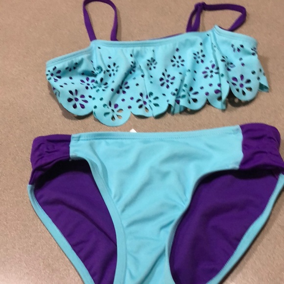 justice girls size 10 bathing suit poshmark girls size 10 swimsuit